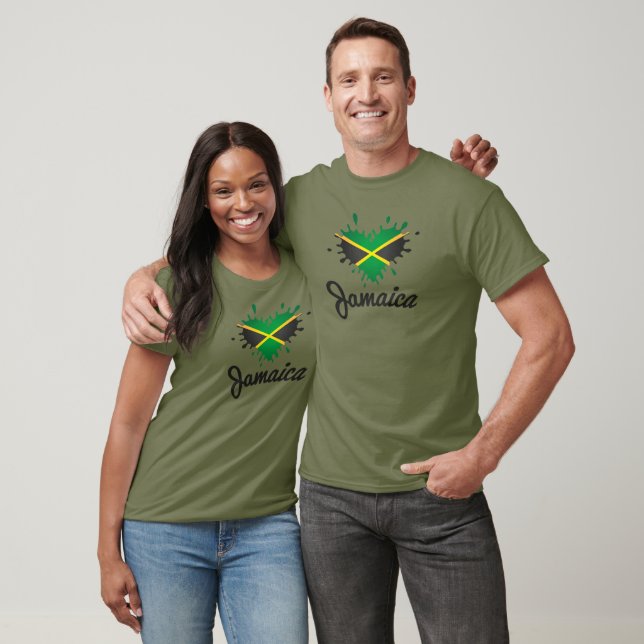 Jamacain Love - Proud Jamaicans - Reggae Shirt (Unisex)