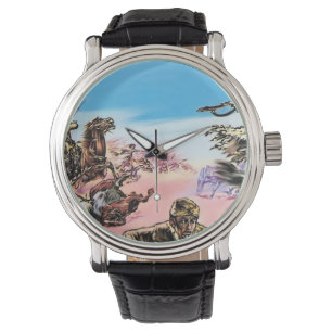 Jamahiri ® Libya The Battle of Shoghab (Illustra Watch