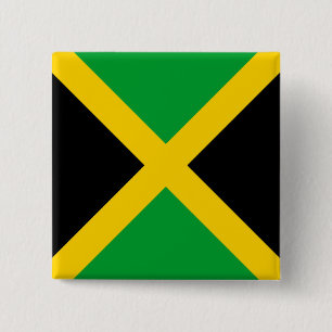 Jamaica 15 Cm Square Badge