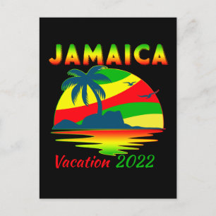 Jamaica 2022 Cruise Vacation Group Matching  Postcard