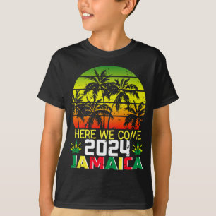 Jamaica 2024 Here We Come Boy T-Shirt