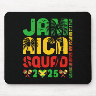 Jamaica 2025 Vacation Trip Matching Family Squad G Mouse Mat