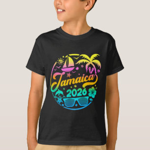 Jamaica 2026 Family Vacation Beach Matching Group T-Shirt