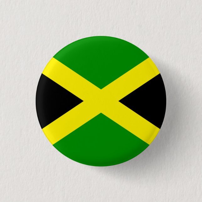 Jamaica 3 Cm Round Badge (Front)
