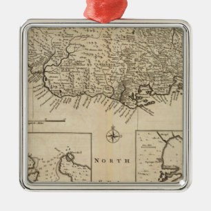 Jamaica 4 metal tree decoration