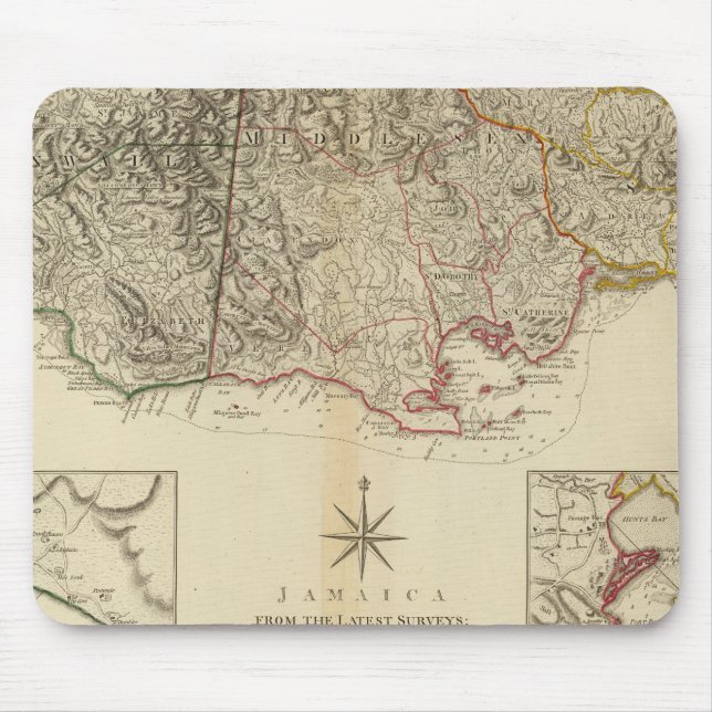 Jamaica 4 mouse mat (Front)