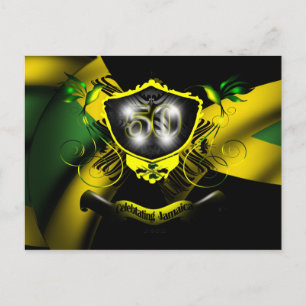 Jamaica 50 Celebration Postcard