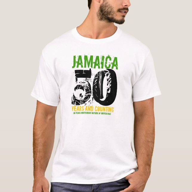 Jamaica 50 Independence Celebration T-Shirt (Front)