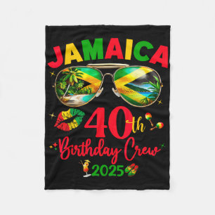 Jamaica 50th Birthday Trip 2025  Fleece Blanket