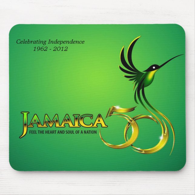 Jamaica 50th Mousepad (Front)
