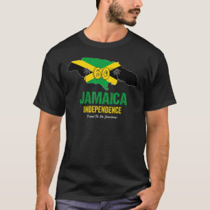 Jamaica 60th Celebration Independence Proud Jamaic T-Shirt