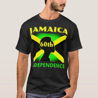 Jamaica 60th Celebration Jamaican Flag Independenc T-Shirt