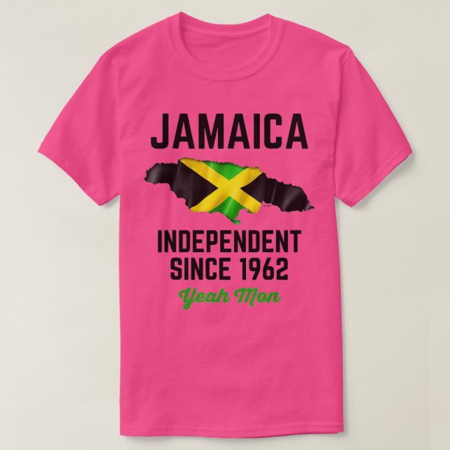 Jamaica 60th Independence Day Jamaica 60 Independe T-Shirt (Design Front)