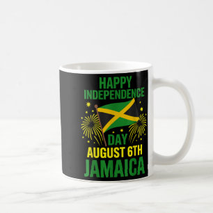 Jamaica 63rd Independence Day Proud Jamaican Flag Coffee Mug