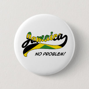 Jamaica 6 Cm Round Badge
