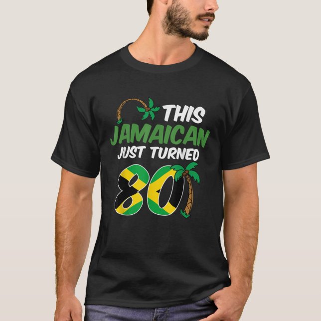 Jamaica 80th T-Shirt (Front)