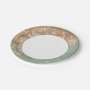 Jamaica Bay and Brooklyn Paper Plate