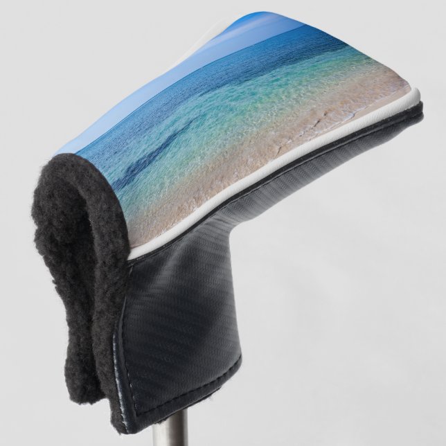 Jamaica Beach Golf Head Cover (3/4 Front)