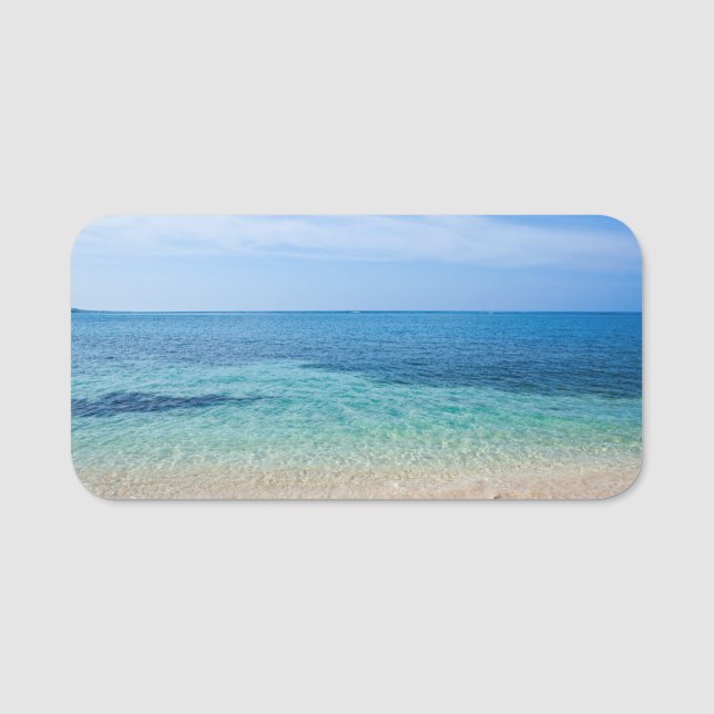 Jamaica Beach Name Tag (Front)