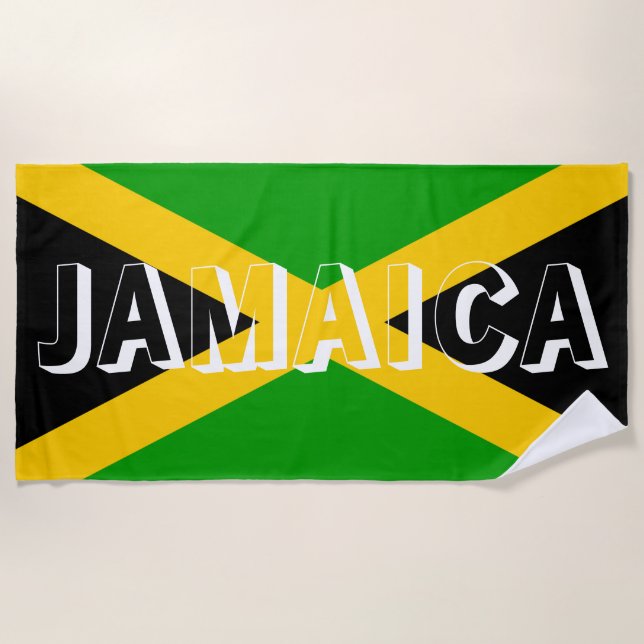 Jamaica Beach Towel (Front)