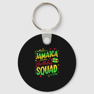 Jamaica Birthday Squad Girls Trip 2025 Women Vacat Key Ring