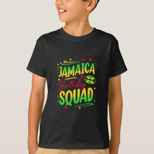 Jamaica Birthday Squad Girls Trip 2025 Women Vacat T-Shirt