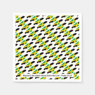 JAMAICA Blessed Nation Celebrations Paper Napkin