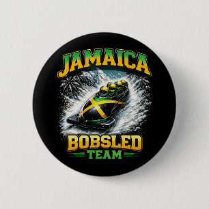 Jamaica Bobsled Team 6 Cm Round Badge