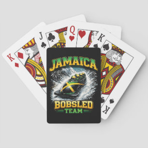 Jamaica Bobsled Team Playing Cards