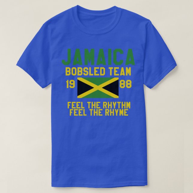 Jamaica Bobsled Team T-Shirt (Design Front)