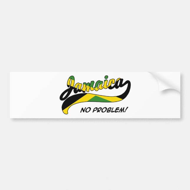 Jamaica Bumper Sticker (Front)