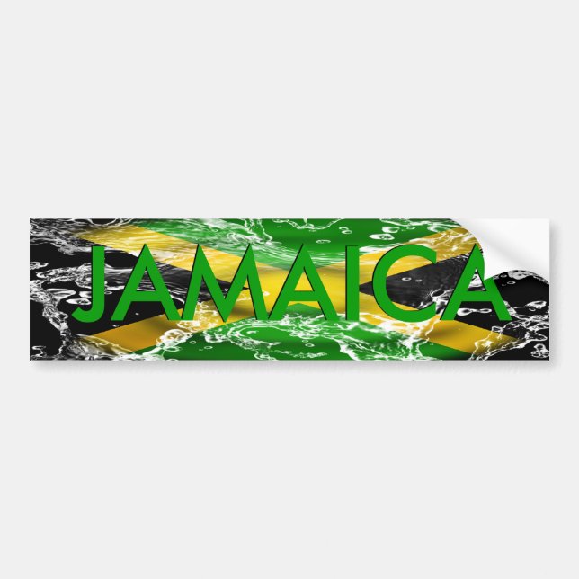 Jamaica Bumper Sticker (Front)