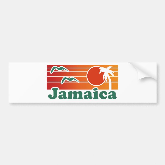 Jamaica Bumper Sticker (Front)
