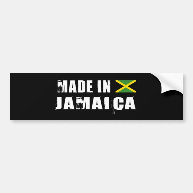 JAMAICA BUMPER STICKER (Front)