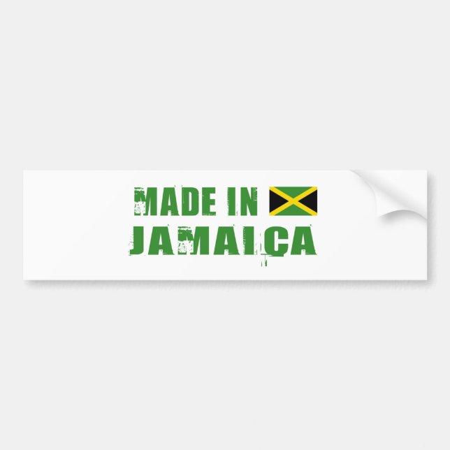JAMAICA BUMPER STICKER (Front)