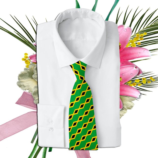 Jamaica business Ties, Jamaican Flag fashion Tie (Creator Uploaded)