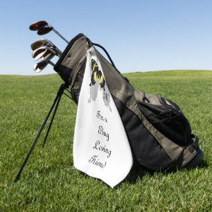 Jamaica Butterfly Shadow Monogram Golf Towel