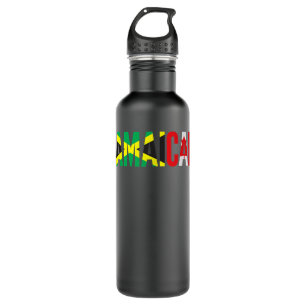 Jamaica Canada Flag Themed for Half Canadian Jamai 710 Ml Water Bottle