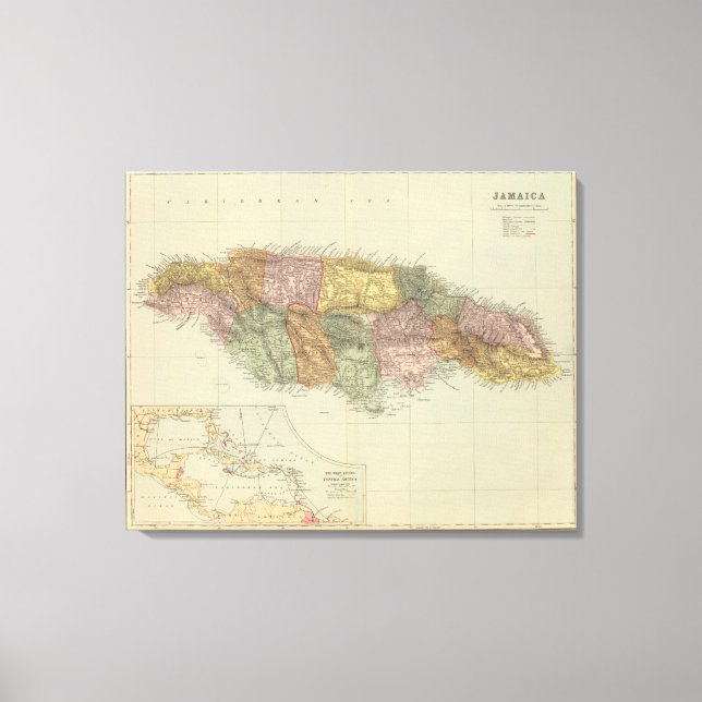 Jamaica Canvas Print (Front)