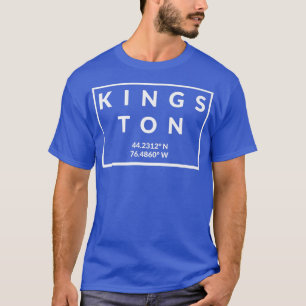 Jamaica Capital Coordinates Kingston Premium T-Shirt