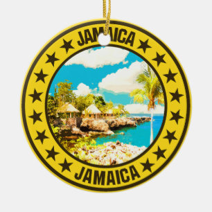 Jamaica ceramic tree decoration