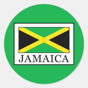 Jamaica Classic Round Sticker