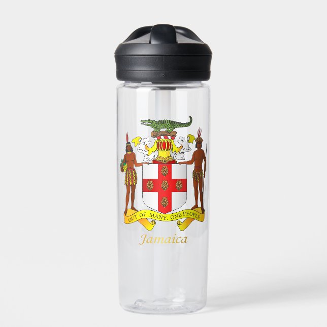 Jamaica COA Water Bottle (Front)