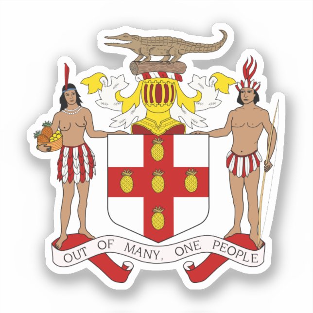 Jamaica Coat of Arms (Front)