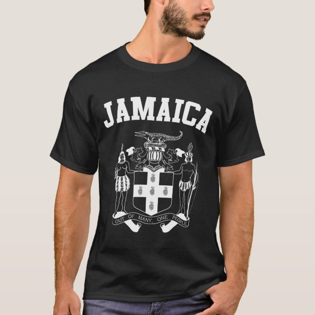 Jamaica Coat of Arms T-Shirt (Front)