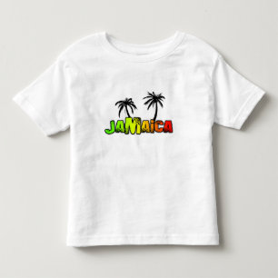 Jamaica coconut trees child t-shirt