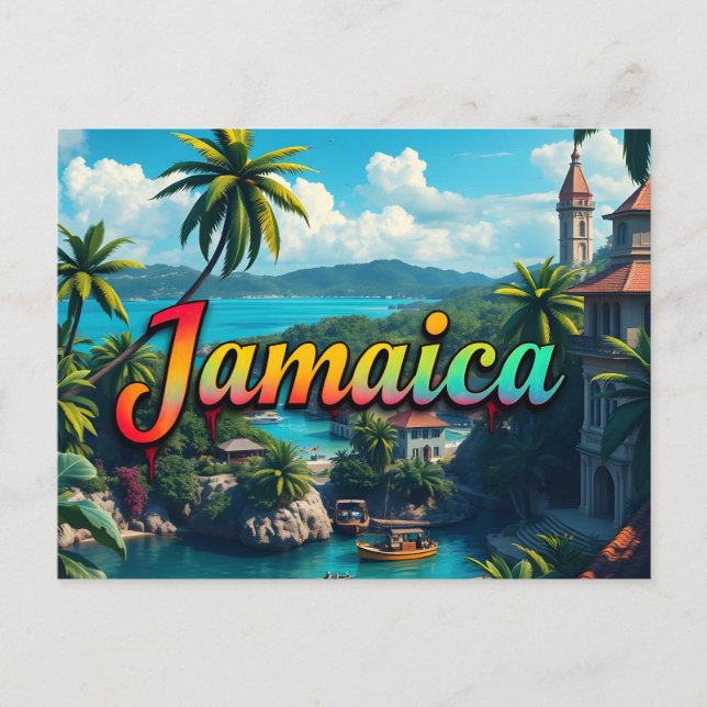 Jamaica cove postcard (Front)