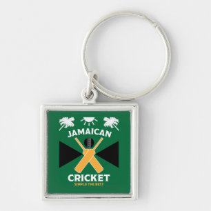 Jamaica Cricket Key Ring