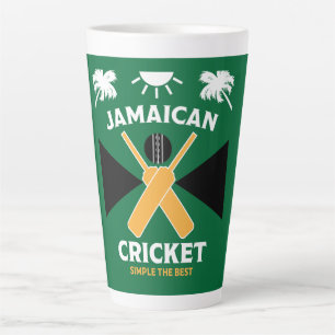 Jamaica Cricket Latte Mug