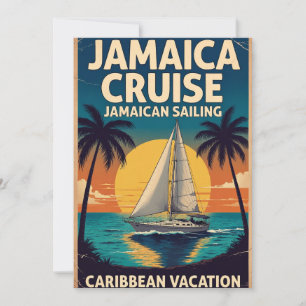 Jamaica Cruise Caribbean Dream Invitation